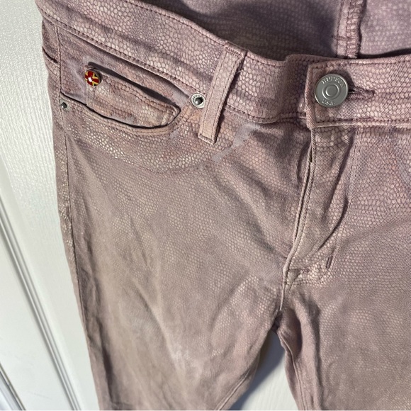 Sz 27 Hudson Jeans (Nico) snakeskin pink - Picture 8 of 11